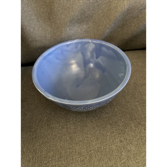 Vintage Ransbottom Robinson Pottery RRP Wave Mixing Bowls Nesting Set of 4 Rare - Picture 15 of 16